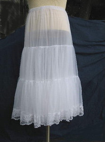 Petticoat prairie nylon/lace