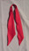 Medium weight scarf tie red