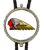 Indian Motorcycle Bolo Tie