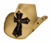 Rollin' Thunder Black wool crushable cowboy hat by Bullhide® Hats.  Brim: 3 1/2"  Available in sizes Small, Med, Large, XL.