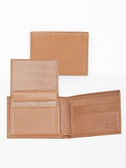 LEATHER PASS CASE BILLFOLD.  BILL DIVIDER.  CREDIT CARD POCKETS.  VERTICAL POCKETS.  REMOVABLE LEATHER PASS CASE.  IMPORT.