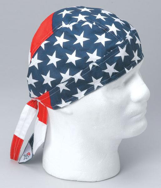American Flag Headwrap