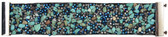 Turquoise with Clear and Blue Crystals