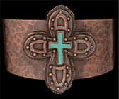 Angel Ranch Hammered Cross Bracelet Set