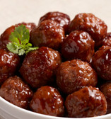 No-Fry Barbeque Beef Meat Balls