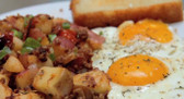 Classic Breakfast: Perfect Eggs & Potato Hash Recipe!