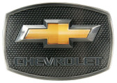 Officially Licensed - Chevrolet Logo Belt Buckle in Gold