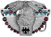 Made in the USA - Thunderbird Eagle Belt Buckle