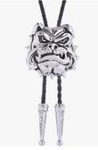 3D British BullDog Face Bolo Tie