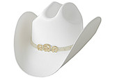 SHANTUNG 1 BU 10000X CON TOQUILLA DE PIEL IMITACION LAGARTO Y HERRAJE EN COLOR ORO Y PLATA.