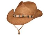 SOFT, CRUSHABLE STRAW Cowboy Hat 660