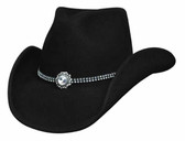 Snowflake Felt Cowboy hat by Bullhide® Hats.   Cowboy hat by Bullhide® Hats.