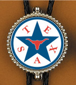 Texas Star Logo Bolo Tie