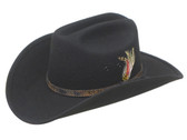 Trail Boss 100% Wool Felt Cowboy Hats
