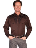 WESTERN SHIRT Poly/rayon blend snap front shirt. Ultrasued shirt.. Imported.