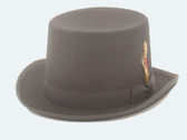 Wool Felt Top Cowboy Hat BLACK
