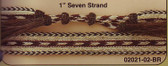 1" HORSEHAIR HAT BAND SEVEN STRAND