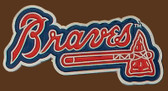 Atlanta Braves MLB Buckle  3-1/2" x 1-1/2"