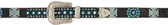 Angel Ranch 1 1/2" Black Ladies' Fashion Belt with Turquoise Studs