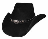 BAD GIRL Straw Cowboy Hat by Bullhide® Hats.