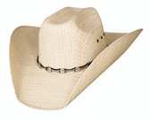 Bait a Hook 50X straw cowboy hat from the Justin Moore Signature Collection by Bullhide® Hats.  Brim: 4 1/4"  Available in sizes 6 3/4 - 7 5/8.