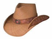 BECAUSE OF YOU Straw Cowboy Hat by Bullhide® Hats.