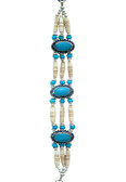 Blue Heaven Beaded Hat Band