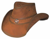 Cooper Creek leather cowboy hat by Bullhide® Hats.  Honey.  Available in sizes S, M, L, XL