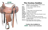Cowboy Saddle By Circle G Made In The USA 4 Choices