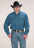 Cowboy Western Denim Shirt
