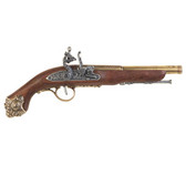 18th Century Flintlock Pistol - Brass 57690