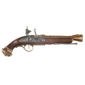 18th Century Flintlock Pistol - Brass 57692