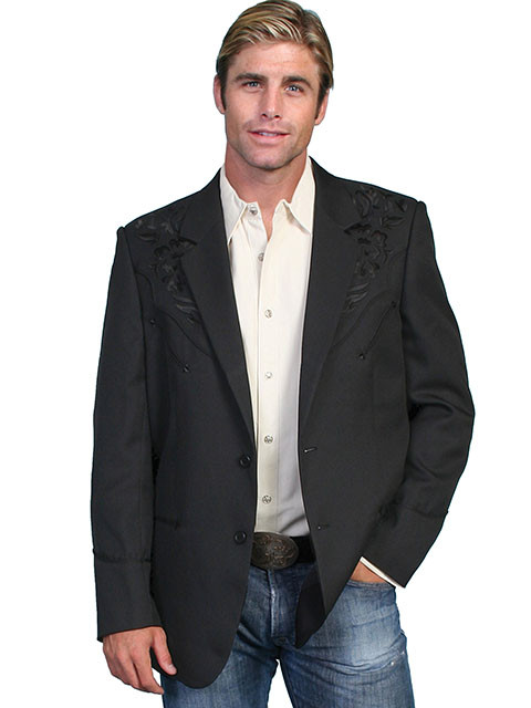 Embroidered Mens Dress Coat Old West Period Clothing Your