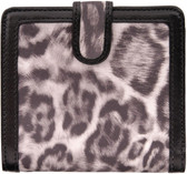 Angel Ranch Black & White Small Clutch Wallet