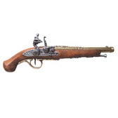 18th Century Flintlock Pistol - Brass 57704