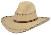 Gus Cowboy Hat Bound Edge Fine Palm