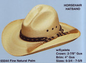 Gus Cowboy Hat W/HORSEHAIR Cowboy Hat BAND