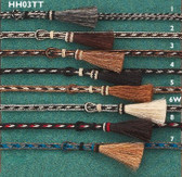 HORSEHAIR 3 STRAND WITH 1 TASSLE HAT BAND