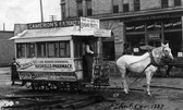 Horse Drawn Trolley 1887