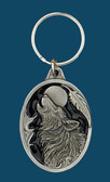 Howling Wolf Key ring