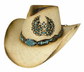 HOPE Straw Cowboy Hat by Bullhide® Hats.