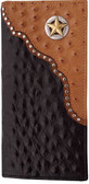 3D Black Western Rodeo Wallet 63285