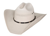JM Limited Edition 50X straw cowboy hat from the Justin Moore Signature Collection by Bullhide® Hats.  Brim: 4 3/8"  Available in sizes 6 3/4 - 7 5/8.