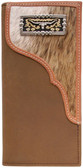 3D Brown Western Rodeo Wallet 63288
