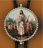 Jesus the Good Shepherd Bolo Tie