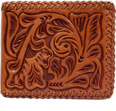 3D Natural Western Bifold Wallet