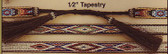 3 HAT BANDS TAPESTRY ASSORT COLORS