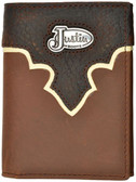 Justin Brown Western Trifold Wallet