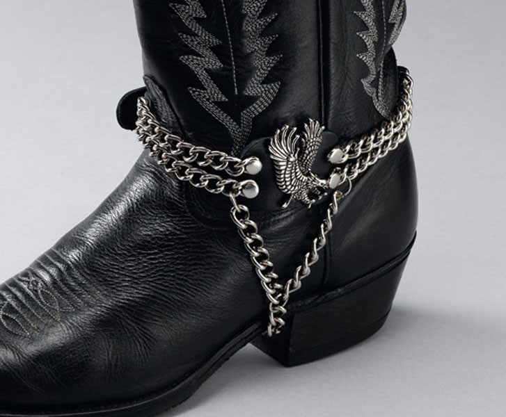 motorcycle boot chains