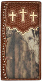 3D Brown Western Rodeo Wallet 63309